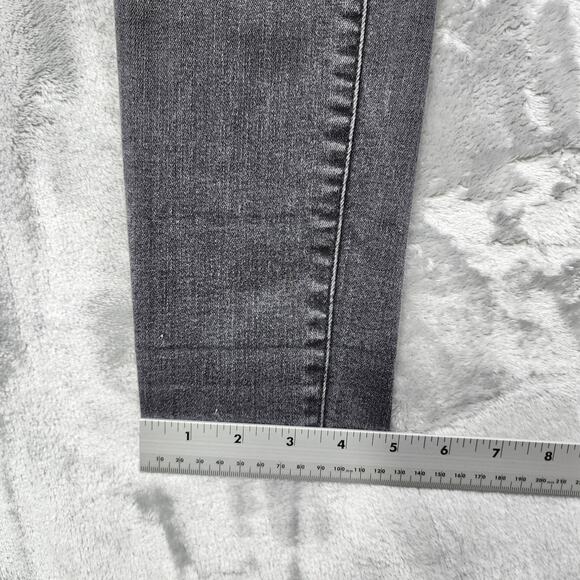 Universal Thread Jeans Womens 6/28L Gray High Rise Jegging Raw Hem Ankle Stretch - Picture 15 of 16